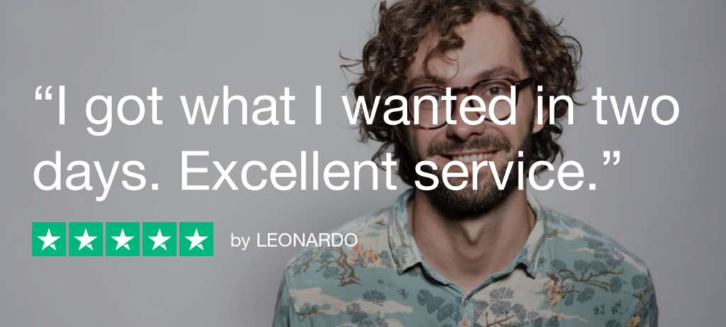 Trustpilot Review - LEONARDO